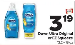 Weis Markets Dawn Ultra Original or EZ Squeeze offer