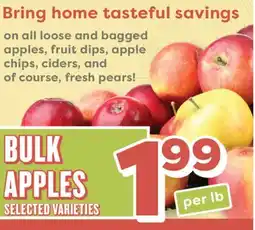 Weis Markets BULK APPLES offer