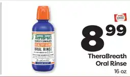 Weis Markets TheraBreath Oral Rinse offer