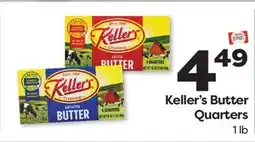 Weis Markets Keller's Butter Quarters offer