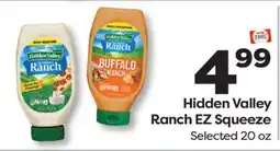 Weis Markets Hidden Valley Ranch EZ Squeeze offer