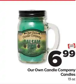 Weis Markets Our Own Candle Company Candles offer