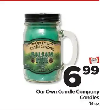 Weis Markets Our Own Candle Company Candles offer