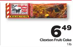 Weis Markets Claxton Fruit Cake offer