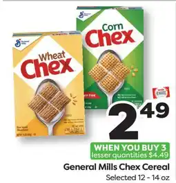 Weis Markets General Mills Chex Cereal offer
