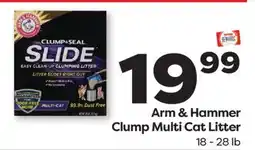 Weis Markets Arm & Hammer Clump Multi Cat Litter offer