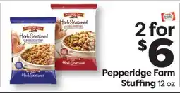 Weis Markets Pepperidge Farm Stuffing offer