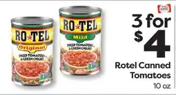 Weis Markets Rotel Canned Tomatoes offer
