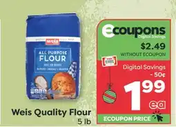 Weis Markets Weis Quality Flour offer