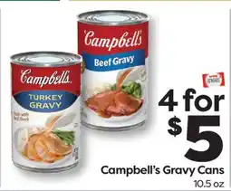 Weis Markets Campbell's Gravy Cans offer