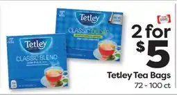 Weis Markets Tetley Tea Bags offer
