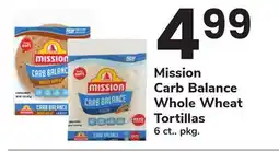 ACME Mission Carb Balance Whole Wheat Tortillas offer