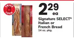 ACME Signature SELECT Italian or French Bread offer