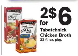 ACME Tabatchnick Chicken Broth offer