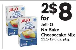 ACME Jell-O No Bake Cheesecake Mix offer