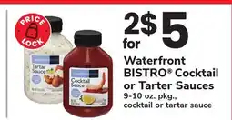 ACME Waterfront BISTRO Cocktail or Tarter Sauces offer
