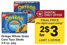 ACME Ortega Whole Grain Corn Taco Shells offer