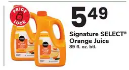 ACME Signature SELECT Orange Juice offer
