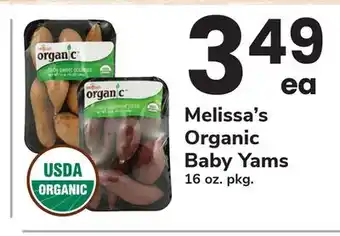 ACME Melissa's Organic Baby Yams offer