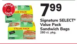 ACME Signature SELECT Value Pack Sandwich Bags offer