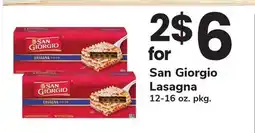 ACME San Giorgio Lasagna offer