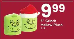 ACME 6 Grinch Mallow Plush offer
