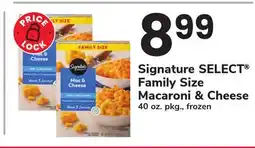 ACME Signature SELECT Family Size Macaroni & Cheese offer