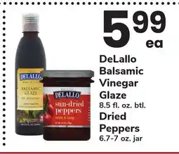 ACME DeLallo Balsamic Vinegar Glaze 8.5 fl. oz. btl. Dried Peppers 6.7-7 oz. jar offer