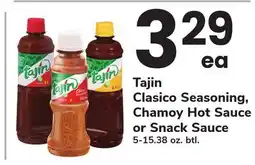 ACME Tajin Clasico Seasoning, Chamoy Hot Sauce or Snack Sauce offer