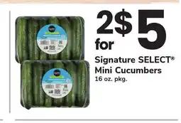 ACME Signature SELECT Mini Cucumbers offer