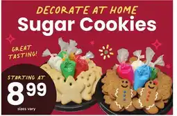 ACME DECORATE AT HOME Sugar Cookies offer