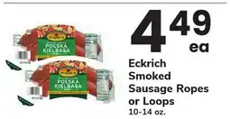 ACME Eckrich Smoked Sausage Ropes or Loops offer