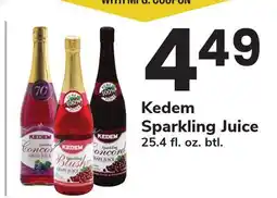 ACME Kedem Sparkling Juice offer