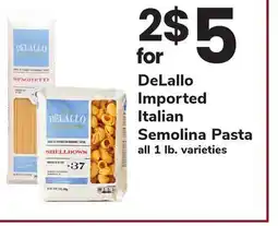 ACME DeLallo Imported Italian Semolina Pasta offer