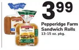 ACME Pepperidge Farm Sandwich Rolls offer