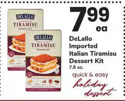 ACME DeLallo Imported Italian Tiramisu Dessert Kit offer