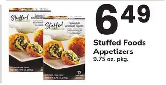 ACME Stuffed Foods Appetizers offer