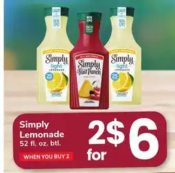 ACME Simply Lemonade offer