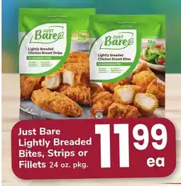 ACME Just Bare Lightly Breaded Bites, Strips or Fillets offer