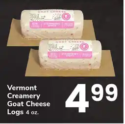 ACME Vermont Creamery Goat Cheese Logs offer