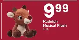 ACME Rudolph Musical Plush offer
