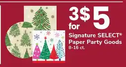 ACME Signature SELECT Paper Party Goods offer