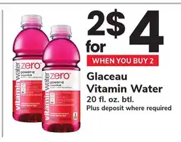 ACME Glaceau Vitamin Water offer