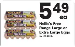 ACME Nellie's Free Range Large or Extra Large Eggs offer