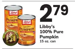 ACME Libby's 100% Pure Pumpkin offer