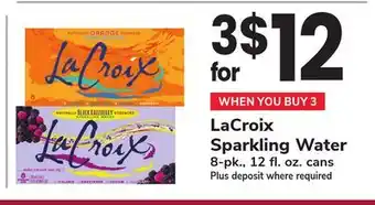 ACME LaCroix Sparkling Water offer