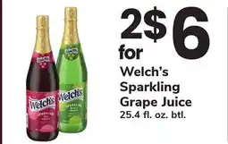 ACME Welch's Sparkling Grape Juice offer