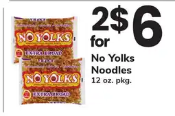 ACME No Yolks Noodles offer