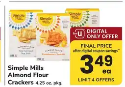 ACME Simple Mills Almond Flour Crackers offer