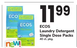 ACME ECOS Laundry Detergent Single Dose Packs offer